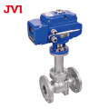 JL flanged hard seal electric motorized water ball valve